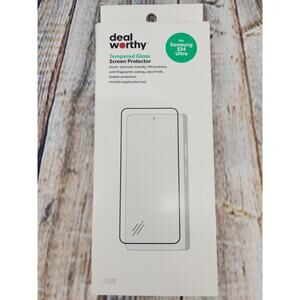 Deal Worthy Samsung S24 Ultra Tempered Glass Screen Protector NEW 1 Count